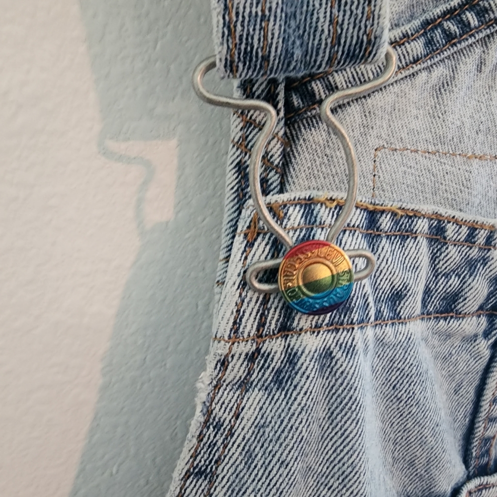Women/Men LEVI'S PRIDE LIBERATION SHORTALLS - Picture 13 of 16